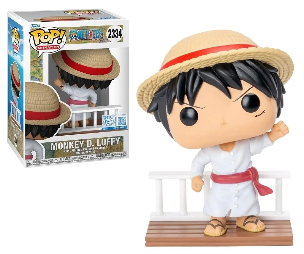 FUNKO POP Animation: One Piece - 2334 Monkey D. Luffy (Exclusive) 9cm