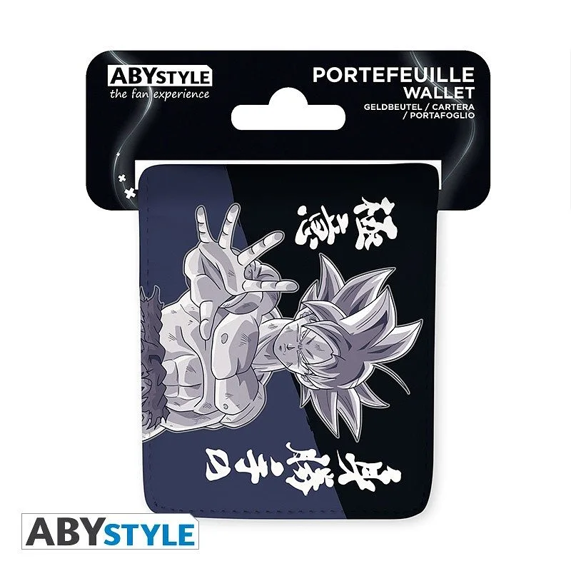 ABYSTYLE DRAGON BALL SUPER - Portafoglio - vinile : "DBS/Goku Ultra Instinct"