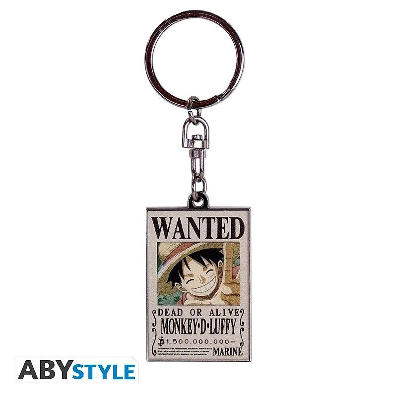 ABYSTYLE ONE PIECE - Portachiavi: "Wanted Luffy"