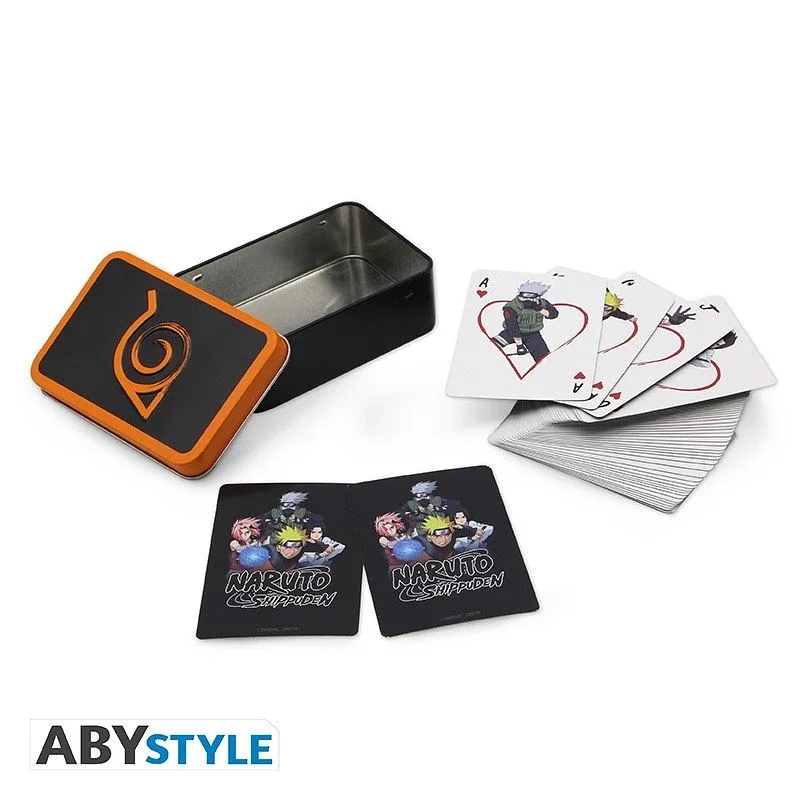 ABYSTYLE NARUTO SHIPPUDEN - Mazzo con 54 carte da gioco
