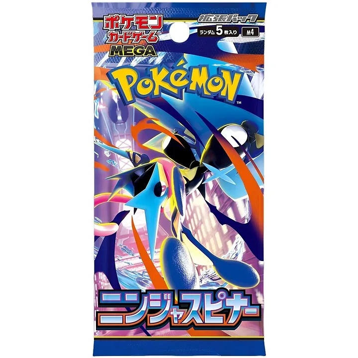 POKEMON: m4 Ninja Spinner - Booster Pack JAP - (Prodotto da collezione)