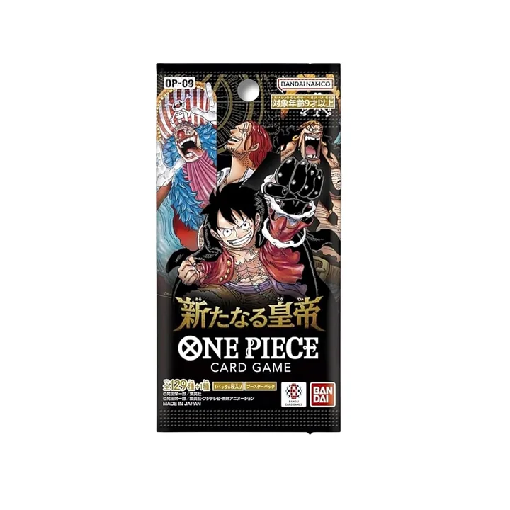 ONE PIECE CARD GAME: OP-09 Emperors In The New World - Booster Pack JAP - (Prodotto da collezione)