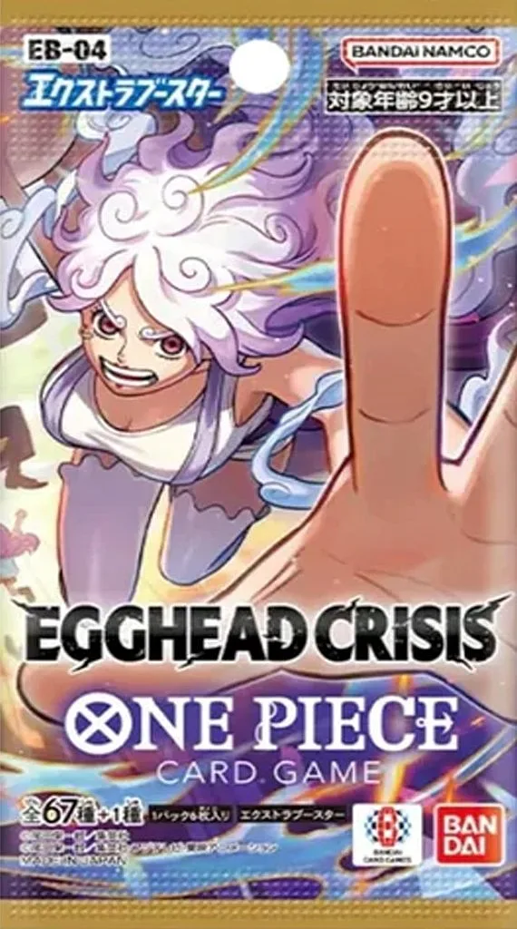 ONE PIECE CARD GAME: EB-04 Egghead Crisis - Booster Pack JAP - (Prodotto da collezione)
