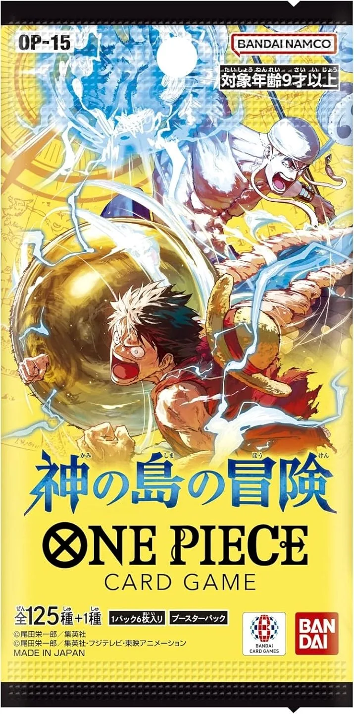 ONE PIECE CARD GAME: OP-15 Adventure On The Island Of Gods - Booster Pack JAP - (Prodotto da collezione)