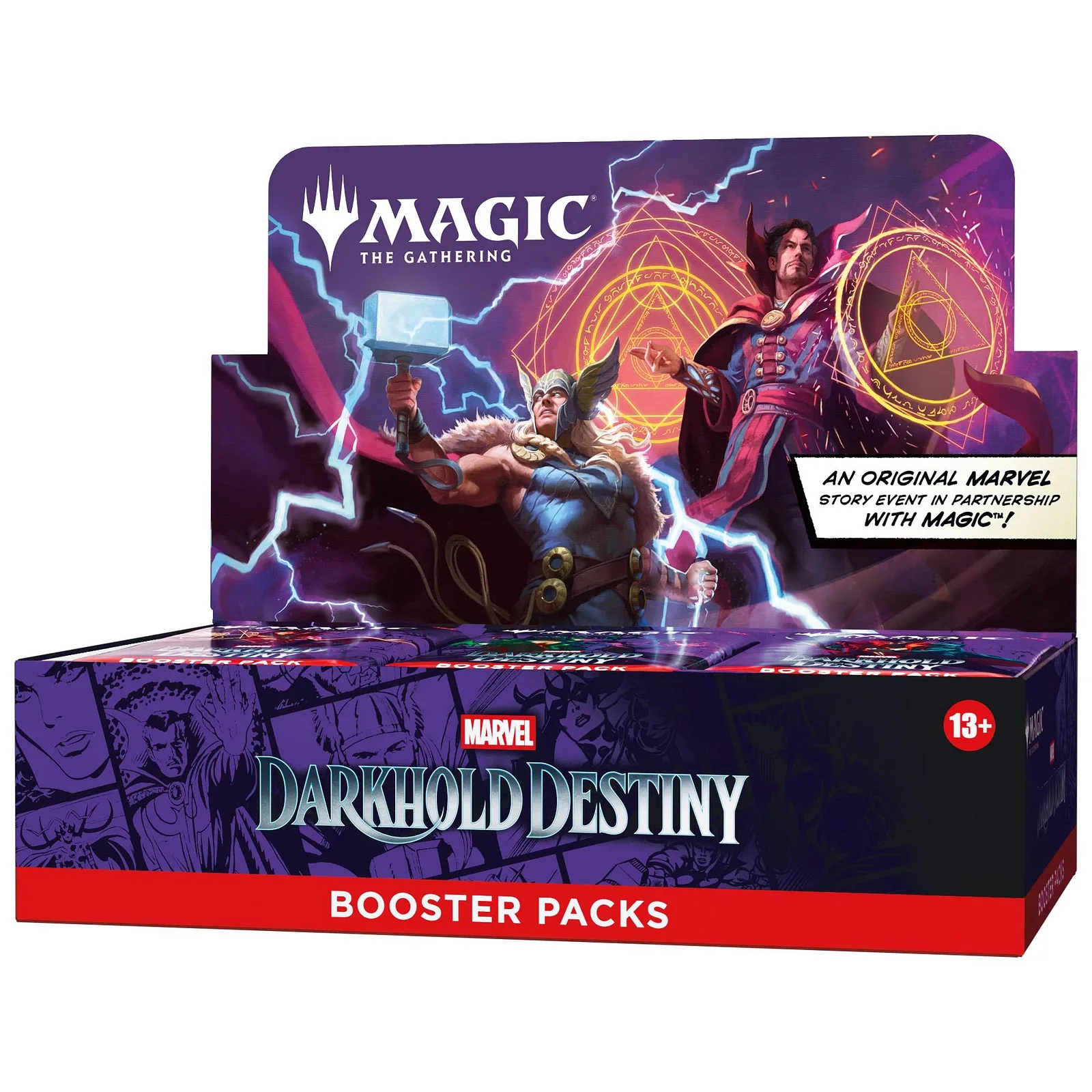 Magic: The Gathering - Marvel Darkhold Destiny Play Booster Display (30 buste) - ENG