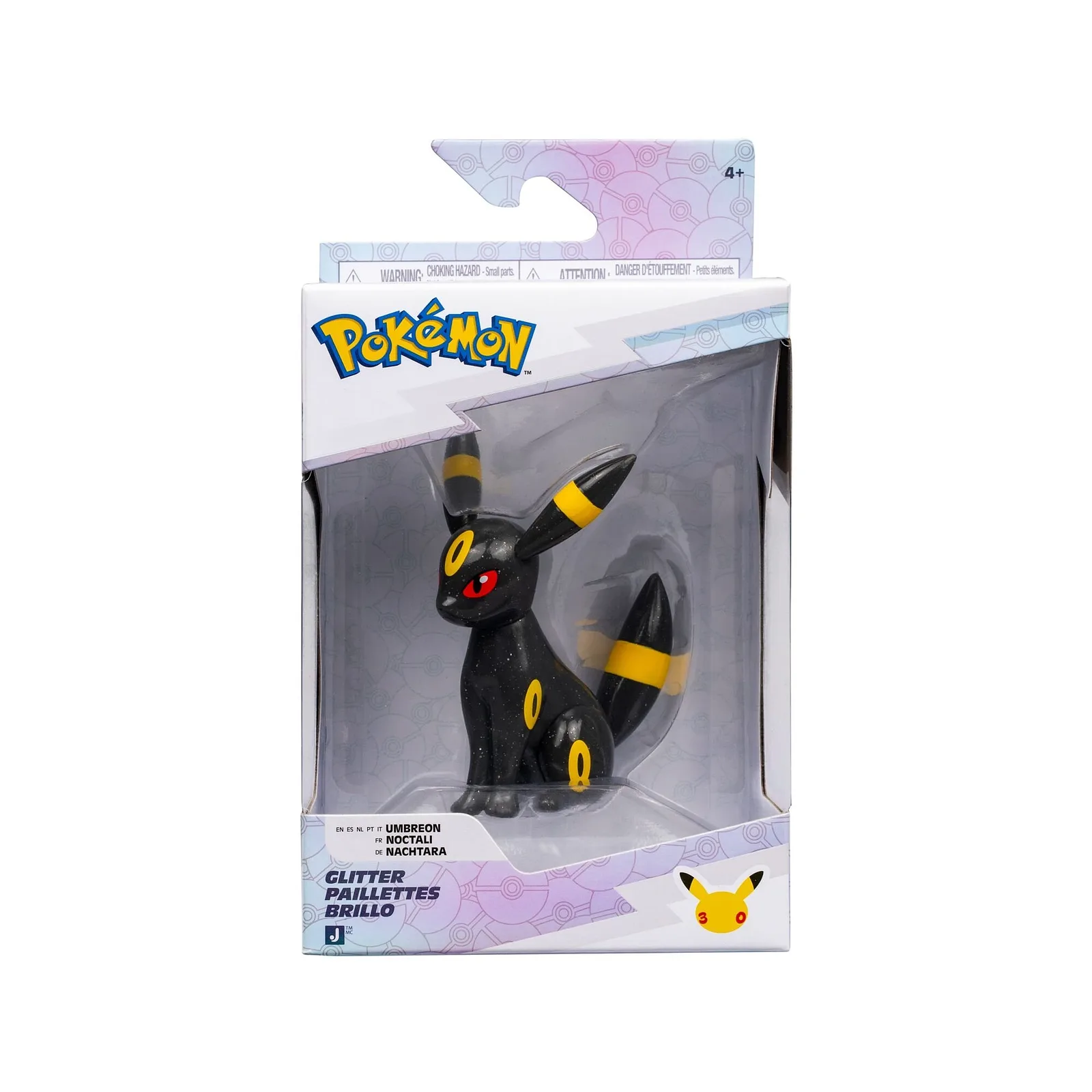 JAZWARES Battle Figure: Pokemon - 30th Glitter Umbreon