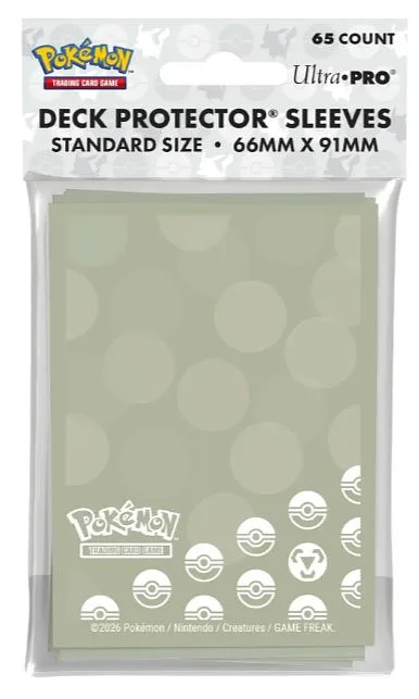 ULTRA PRO Pokemon Bustine Protettive Metal Type 65pz