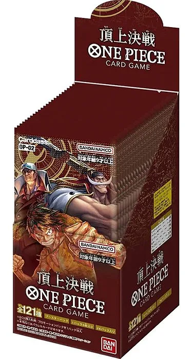 One Piece JPN Paramount War OP-02 Box 24 Buste