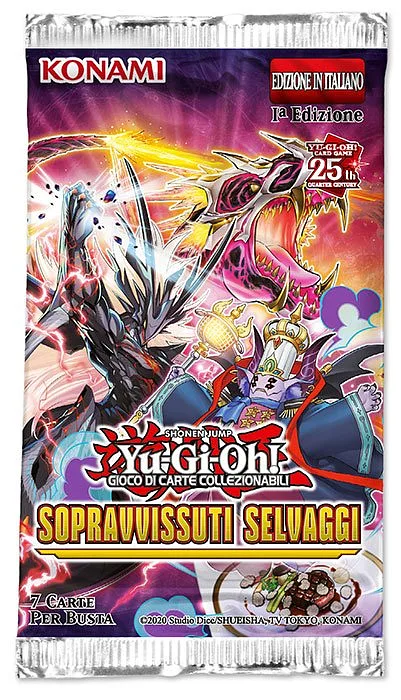 YUGI Sopravvissuti Selvaggi 1 Busta
