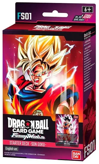 Dragon Ball ENG Super Fusion World Starter Deck FS01 1 Mazzo