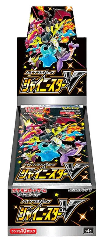 Pokemon JPN Shiny Star V Box 10 Buste