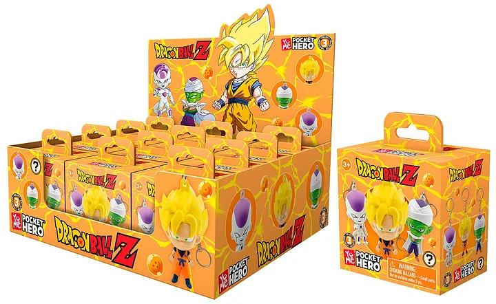YuMe Portachiavi Dragon Ball Z Hero Series 1pz Assortimento